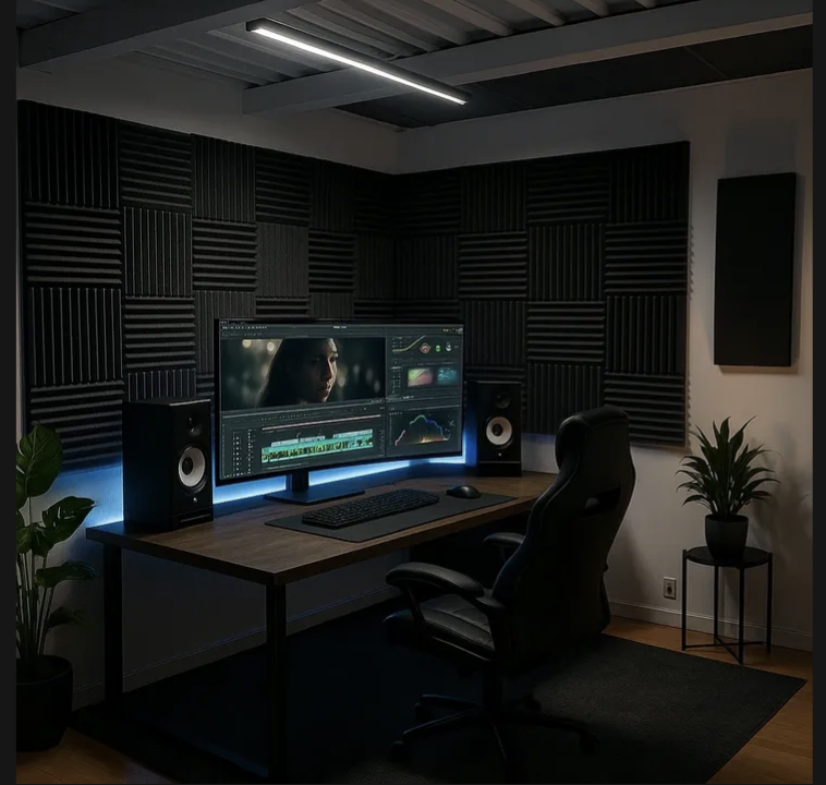 Design et amenagement de studio Publivoice