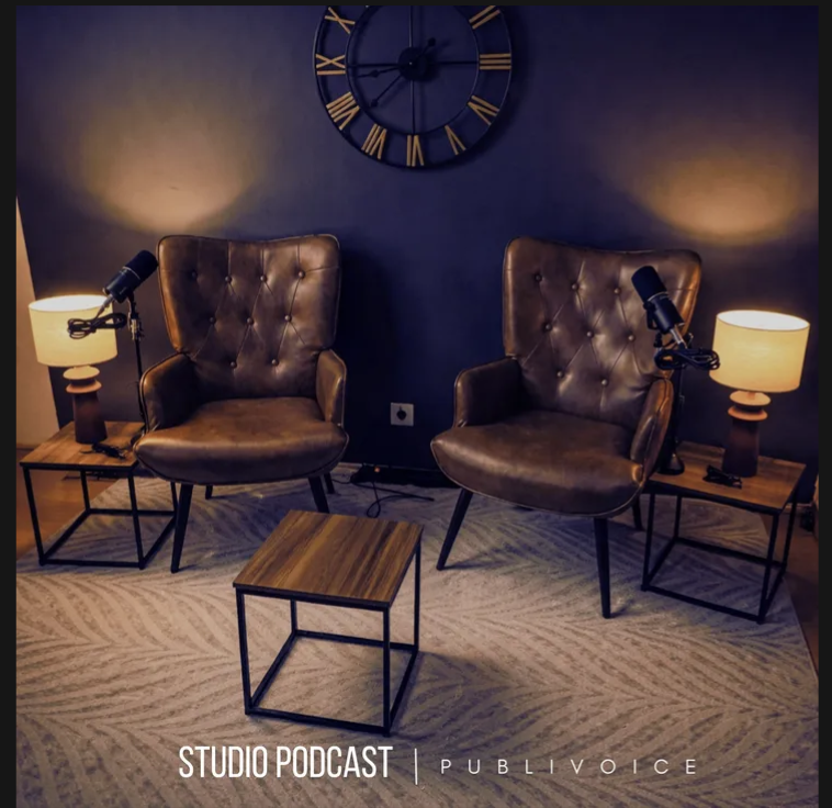 Studio podcast Publivoice